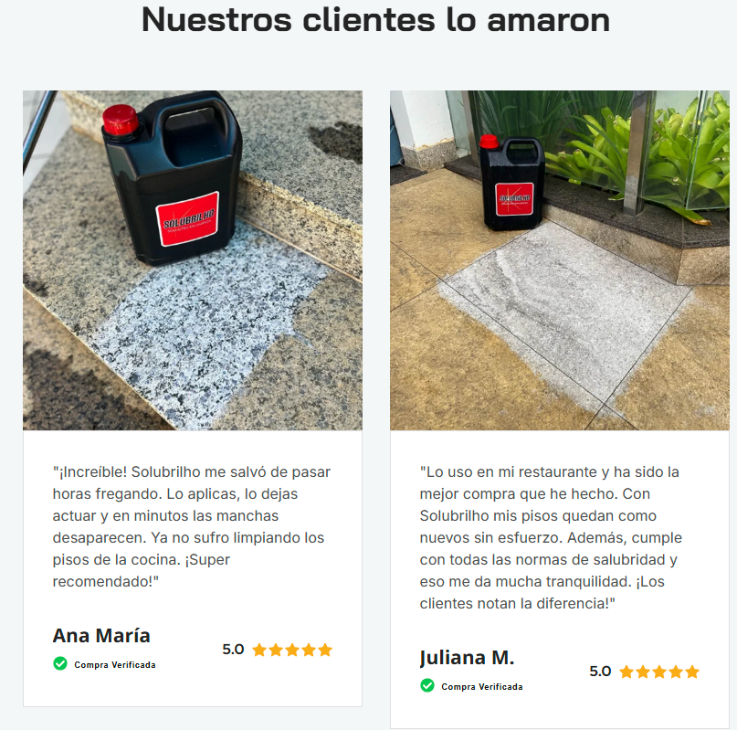 Solubrilho: Limpia y Brilla tus Pisos en Minutos (1 Litro)