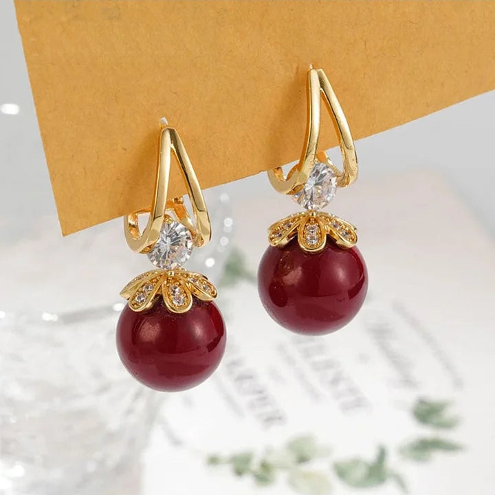 💎✨ Pendientes de Perla Elegance Gold – Un Toque de Lujo en Cada Ocasión