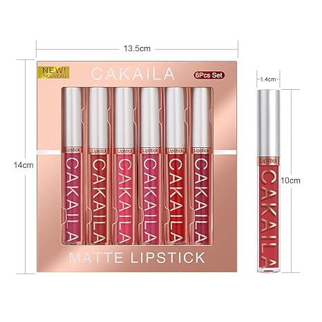 💋SET LABIALES MATE CAKAILA 💄