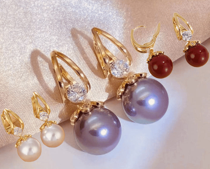 💎✨ Pendientes de Perla Elegance Gold – Un Toque de Lujo en Cada Ocasión