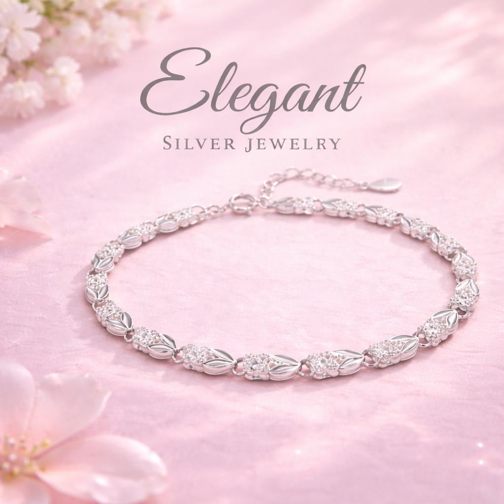 Brazalete Aurora Silver 💎Elegancia que ilumina tu estilo💎