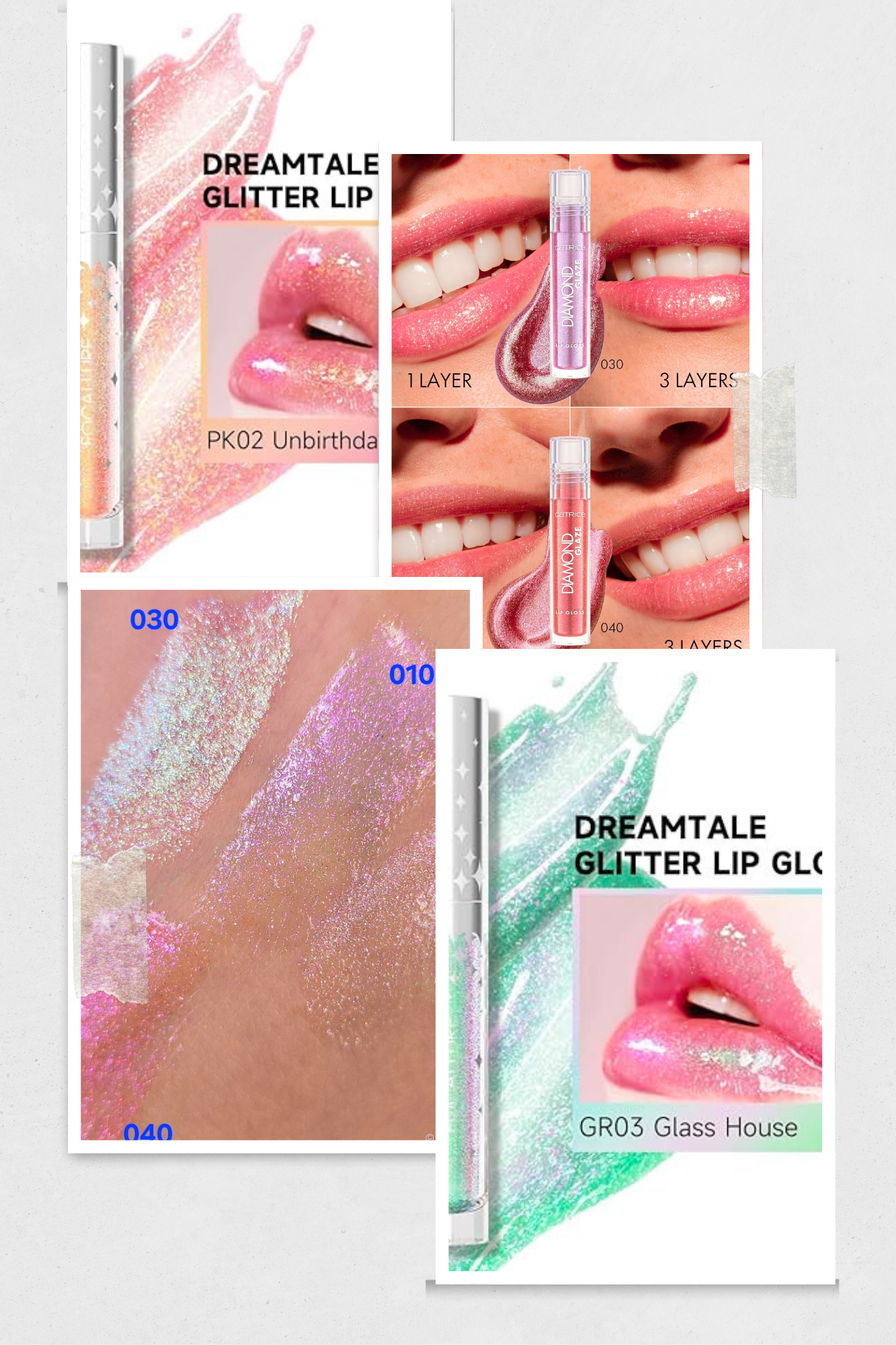 ✨ DREAMTALE GLITTER LIP GLOSS ✨
