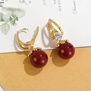 💎✨ Pendientes de Perla Elegance Gold – Un Toque de Lujo en Cada Ocasión